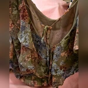 Cato Multicolor Floral Blouse